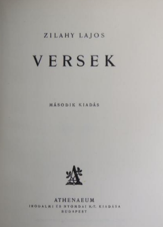 Zilahy Lajos - Versek