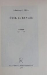 Gárdonyi Géza - Ábel és Eszter