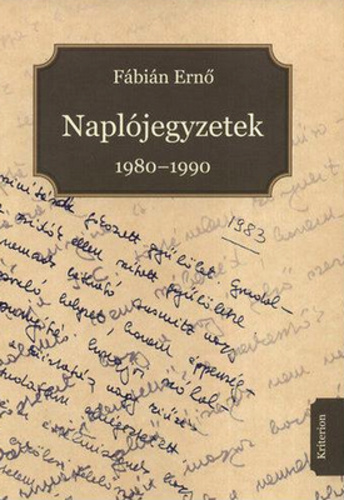 Fábián Ernő - Naplójegyzetek