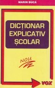 Marin Bucă - Dicționar explicativ școlar