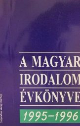 A magyar irodalom évkönyve 1995-1996