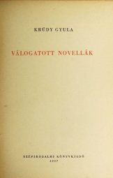 Krúdy Gyula - Válogatott novellák