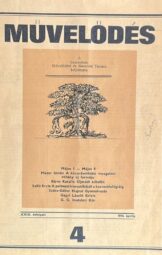 Művelődés - A Szocialista Művelődési és Nevelési Tanács folyóirata. XXIX. évfolyam 4