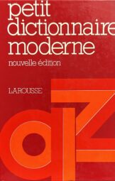Petit dictionnaire moderne