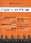 Hernádi Miklós - Közhelyszótár