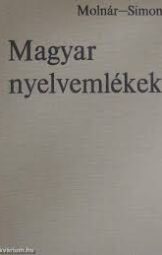 Molnár-Simon - Magyar nyelvemlékek