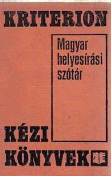 Magyar helyesírási szótár