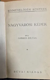 Ambrus Zoltán - Nagyvárosi képek