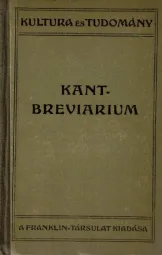 Gross Félix - Kant-breviarium
