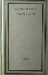 Mészáros József - Gondolatok a könyvről
