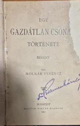 Molnár Ferenc - Egy gazdátlan csónak története