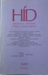 Híd - XLVI évfolyam 11 szám 1982