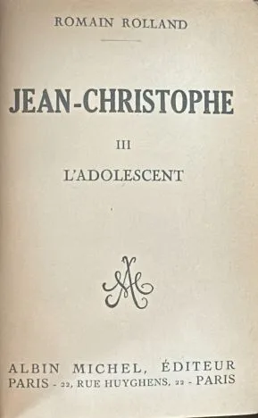 Romain Rolland - Jean Christofe II. - Image 2