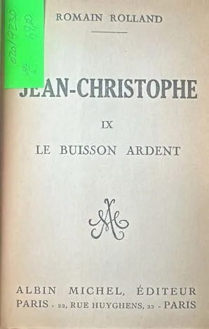 Romain Rolland - Jean Christophe V - Image 2