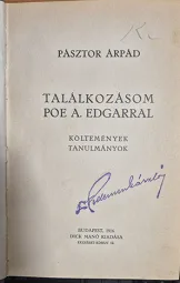 Pásztor Árpád - Találkozásom Poe A. Edgarral